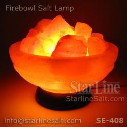 Fire Bowl Salt Lamp